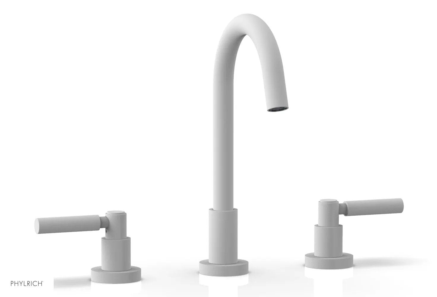 Phylrich BASIC Widespread Faucet, 10 1/2" High Spout, Lever Handles by Phylrich