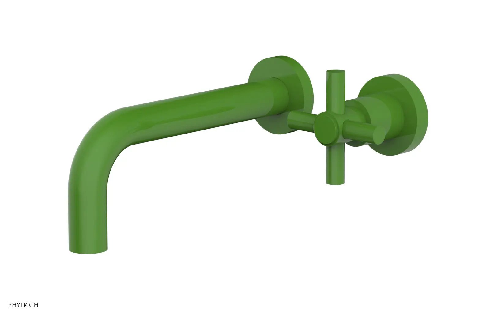 Phylrich BASIC Single Handle Wall Lavatory Set - Cross Handle by Phylrich