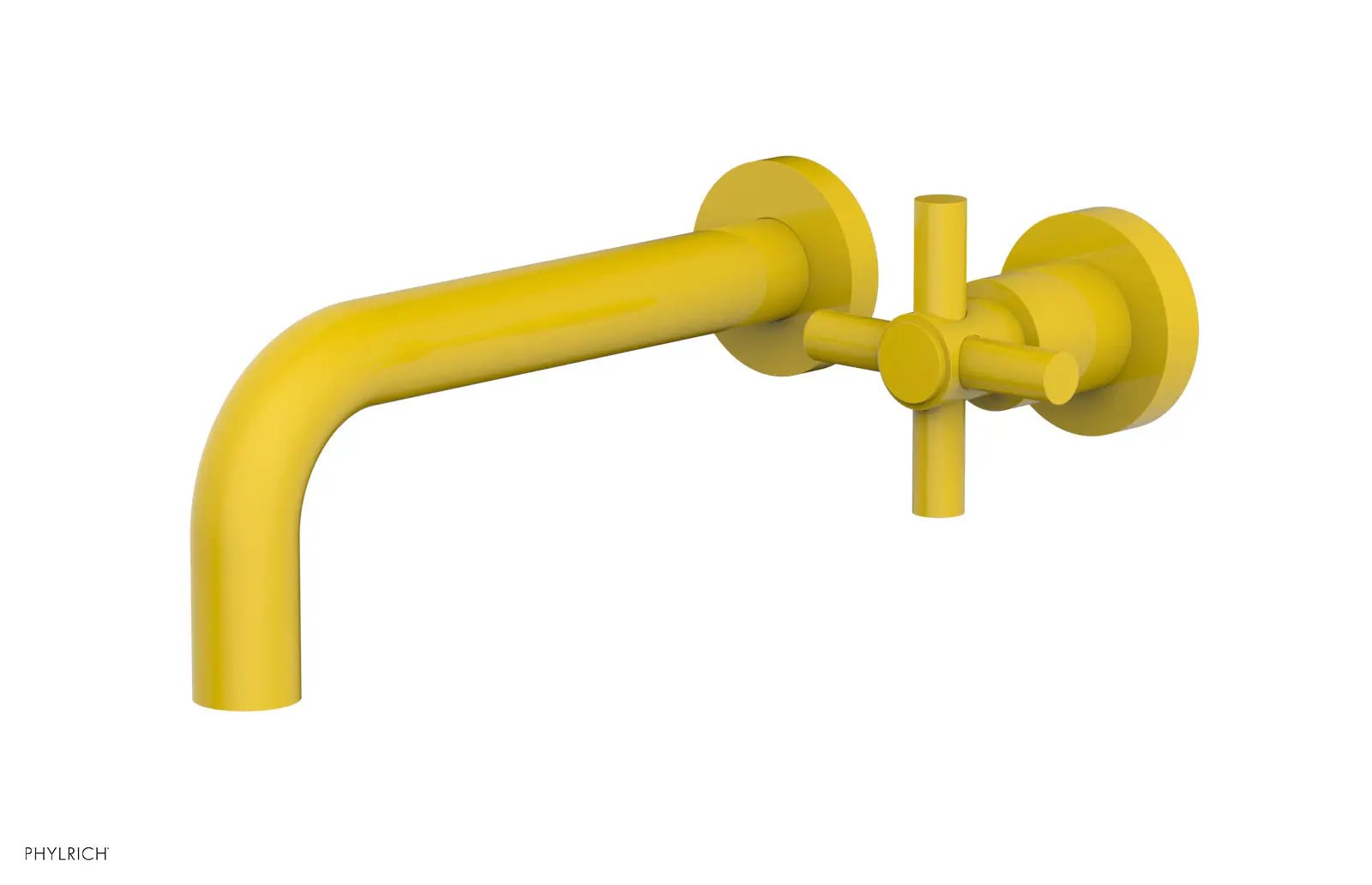 Phylrich BASIC Single Handle Wall Lavatory Set - Cross Handle by Phylrich