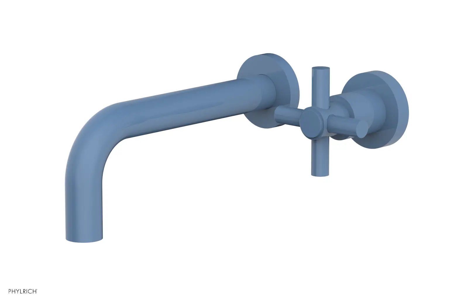 Phylrich BASIC Single Handle Wall Lavatory Set - Cross Handle by Phylrich