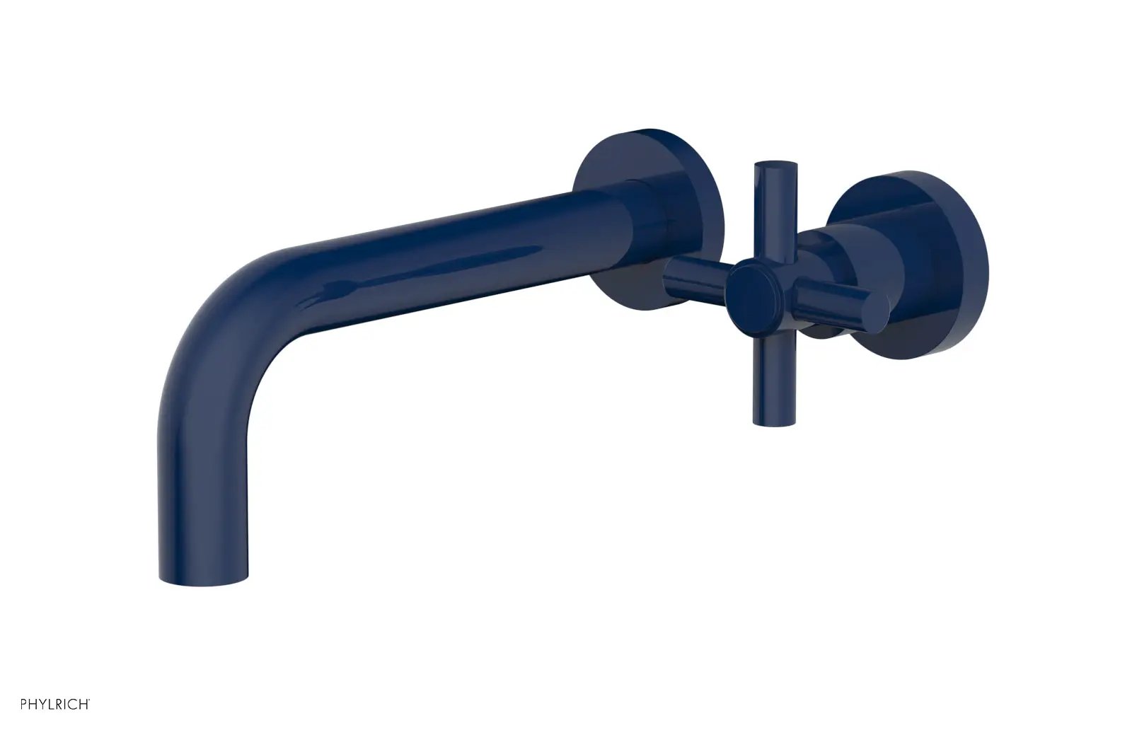 Phylrich BASIC Single Handle Wall Lavatory Set - Cross Handle by Phylrich