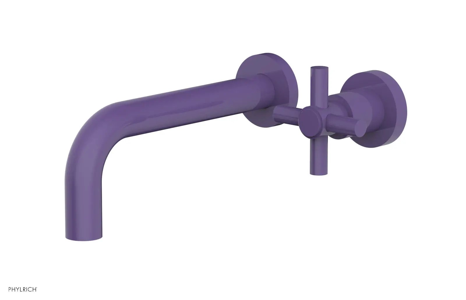 Phylrich BASIC Single Handle Wall Lavatory Set - Cross Handle by Phylrich