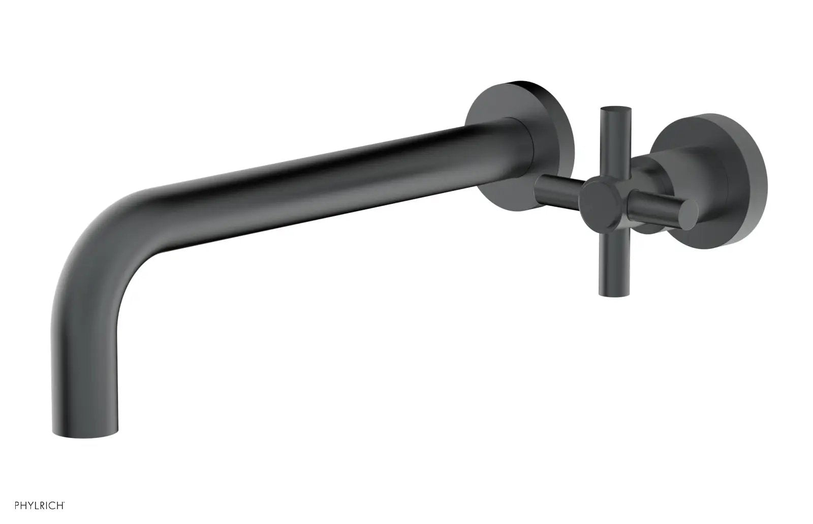 Phylrich BASIC 10" Single Handle Wall Lavatory Set - Cross Handle by Phylrich