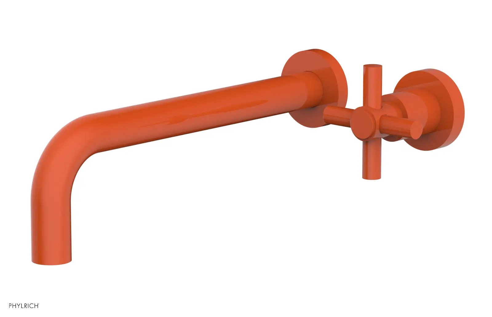 Phylrich BASIC 10" Single Handle Wall Lavatory Set - Cross Handle by Phylrich