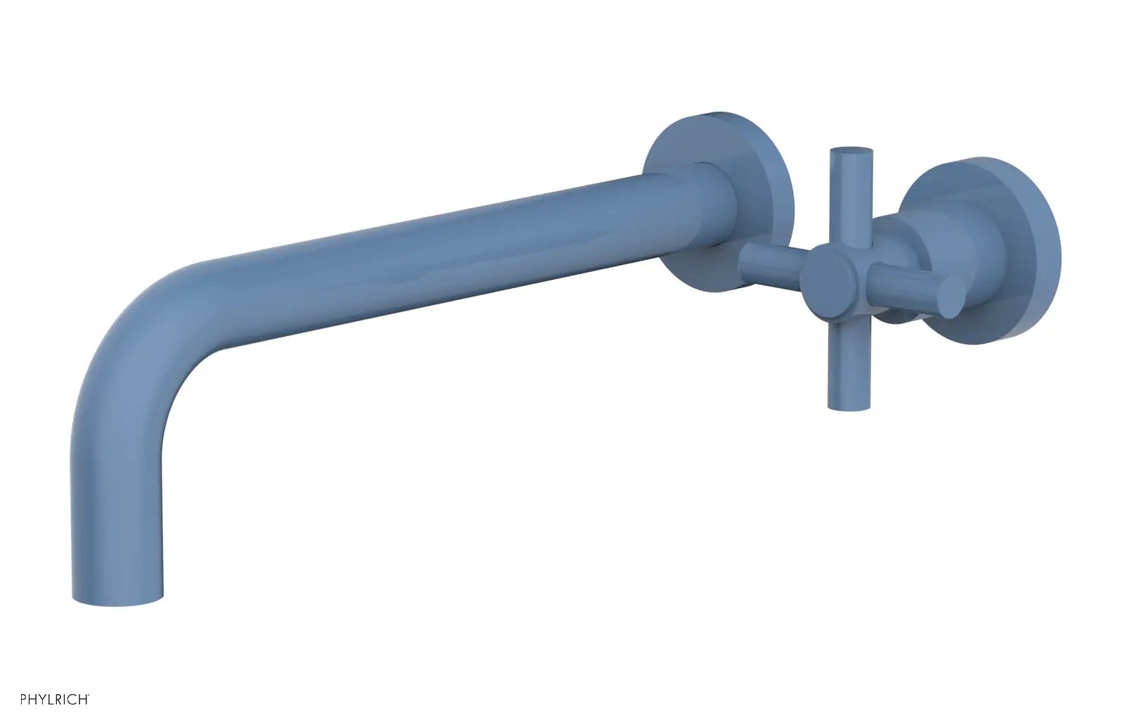 Phylrich BASIC 10" Single Handle Wall Lavatory Set - Cross Handle by Phylrich