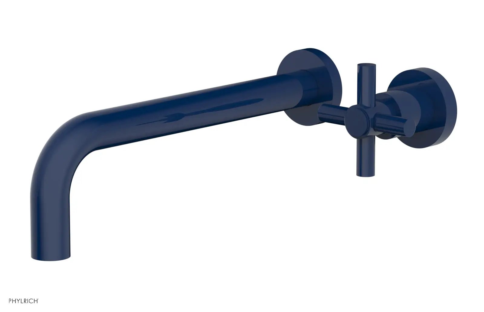 Phylrich BASIC 10" Single Handle Wall Lavatory Set - Cross Handle by Phylrich