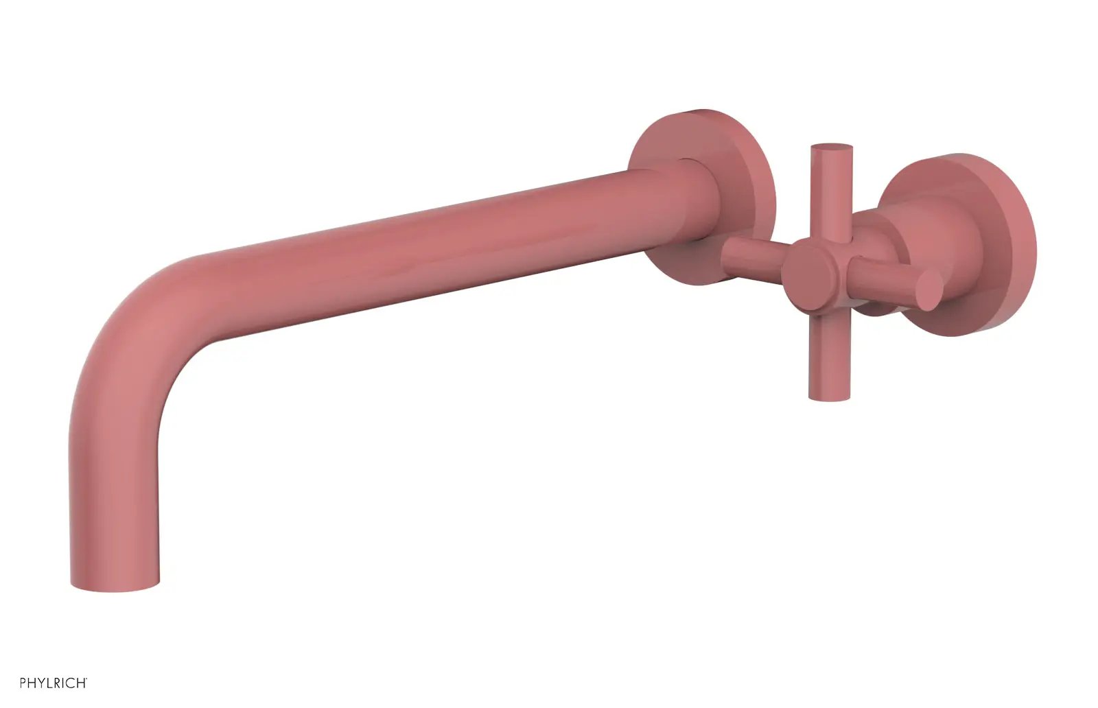 Phylrich BASIC 10" Single Handle Wall Lavatory Set - Cross Handle by Phylrich