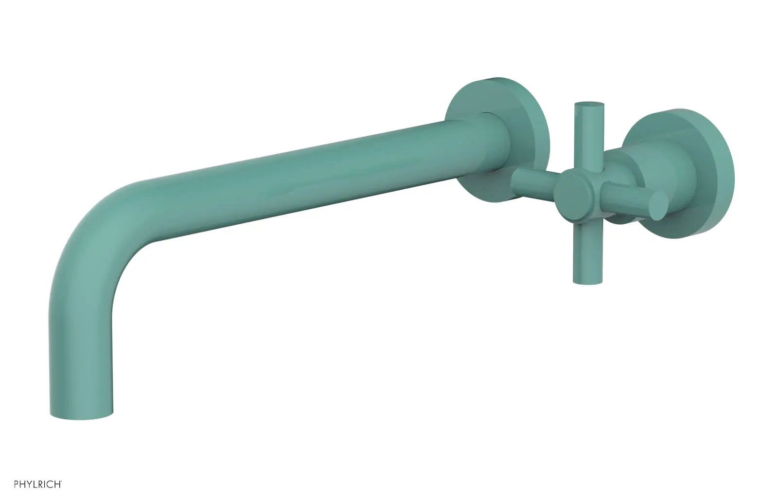 Phylrich BASIC 10" Single Handle Wall Lavatory Set - Cross Handle by Phylrich