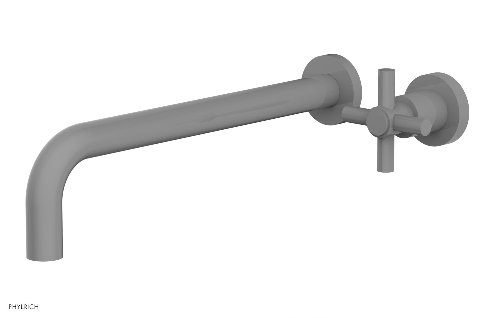 Phylrich BASIC 12" Single Handle Wall Lavatory Set - Cross Handle by Phylrich