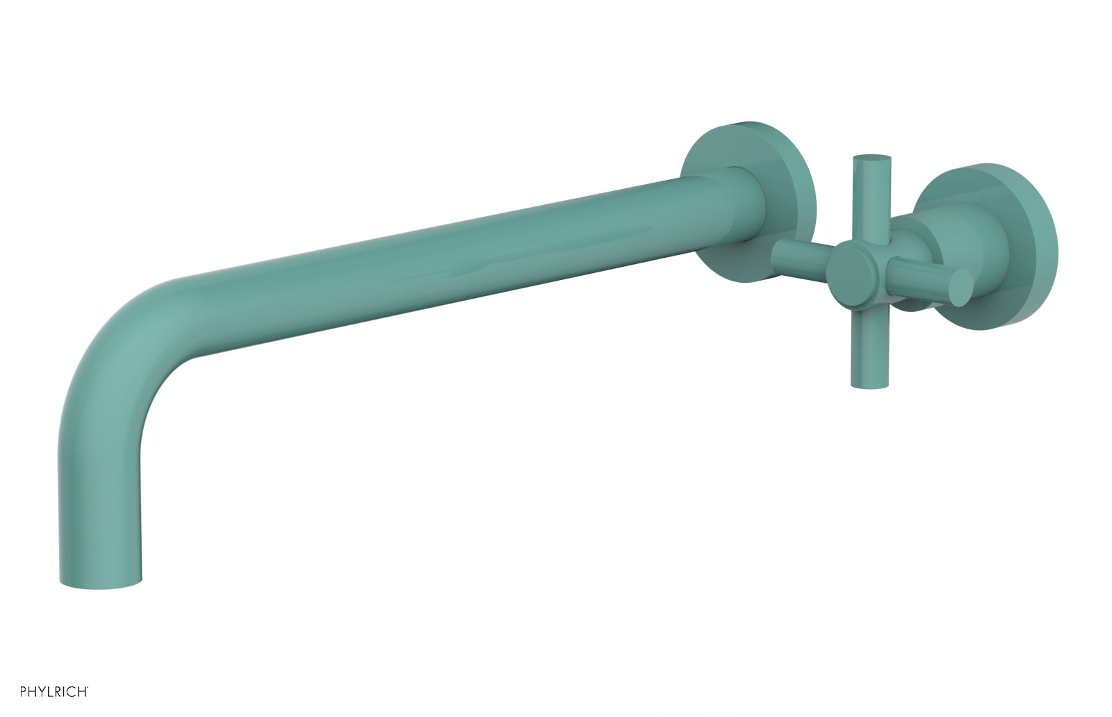 Phylrich BASIC 12" Single Handle Wall Lavatory Set - Cross Handle by Phylrich