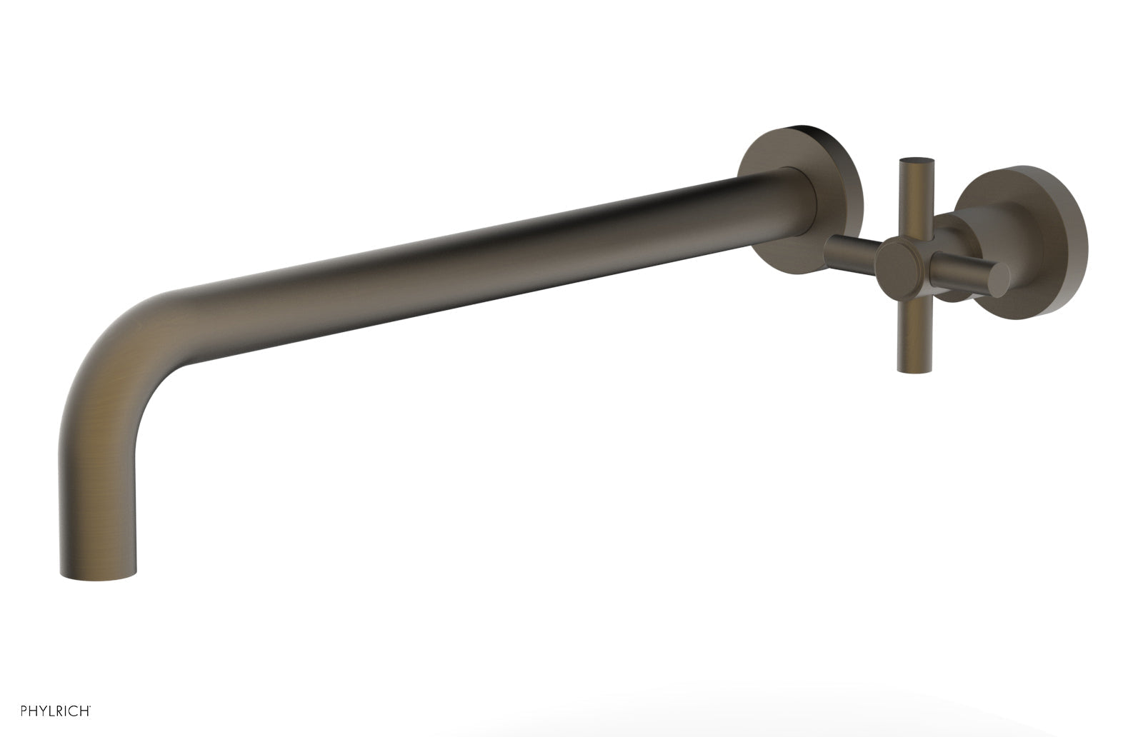 Phylrich BASIC 14" Single Handle Wall Lavatory Set - Cross Handle by Phylrich