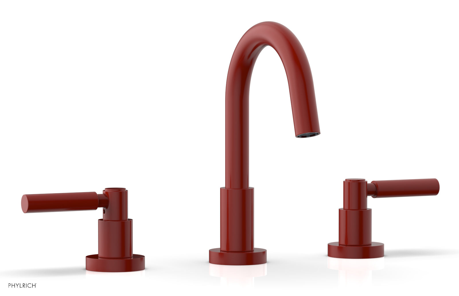 Phylrich BASIC Widespread Faucet, 8 1/2" High Spout, Lever Handles by Phylrich
