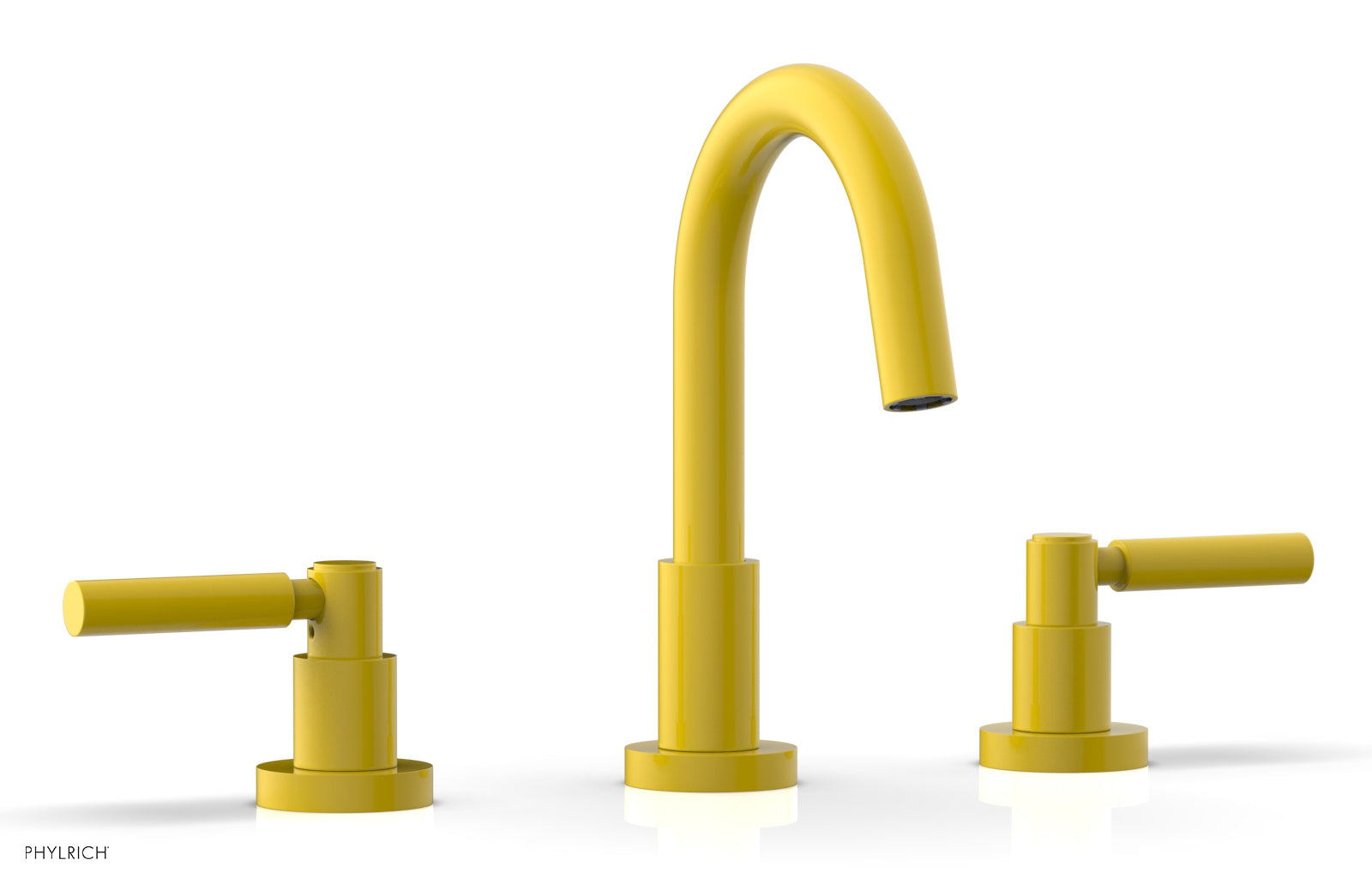 Phylrich BASIC Widespread Faucet, 8 1/2" High Spout, Lever Handles by Phylrich