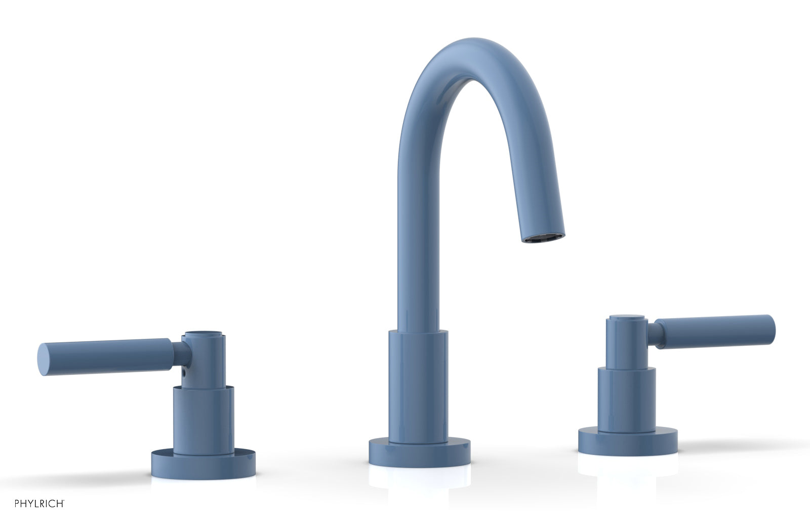 Phylrich BASIC Widespread Faucet, 8 1/2" High Spout, Lever Handles
