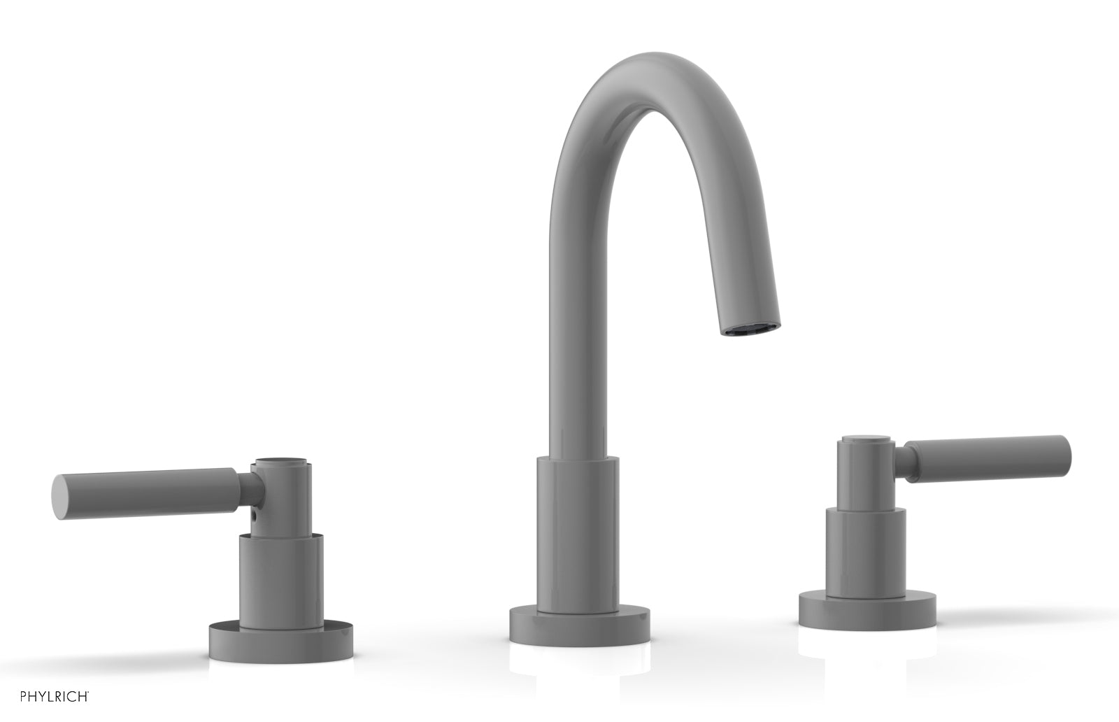 Phylrich BASIC Widespread Faucet, 8 1/2" High Spout, Lever Handles