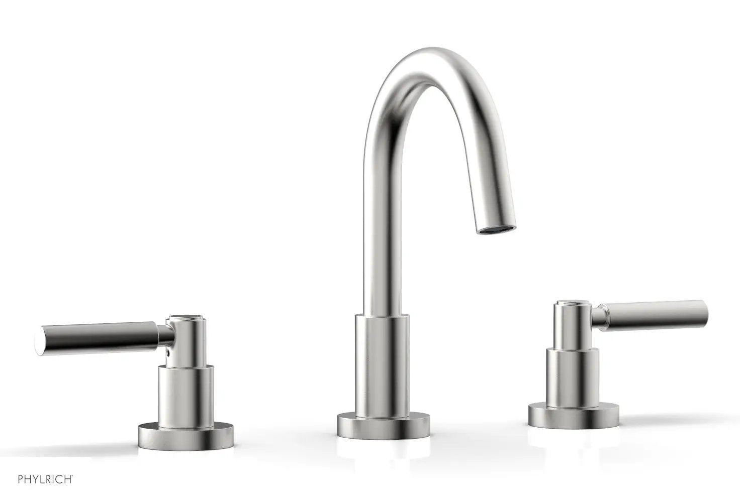 Phylrich BASIC Widespread Faucet, 8 1/2" High Spout, Lever Handles by Phylrich
