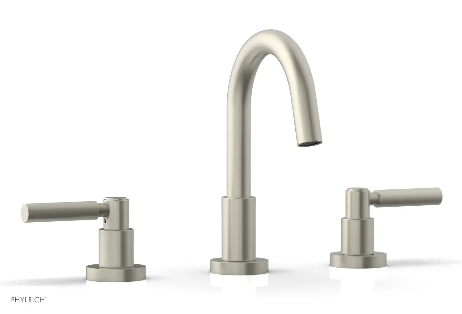 Phylrich BASIC Widespread Faucet, 8 1/2" High Spout, Lever Handles by Phylrich