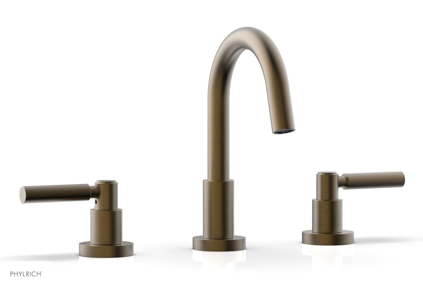 Phylrich BASIC Widespread Faucet, 8 1/2" High Spout, Lever Handles by Phylrich