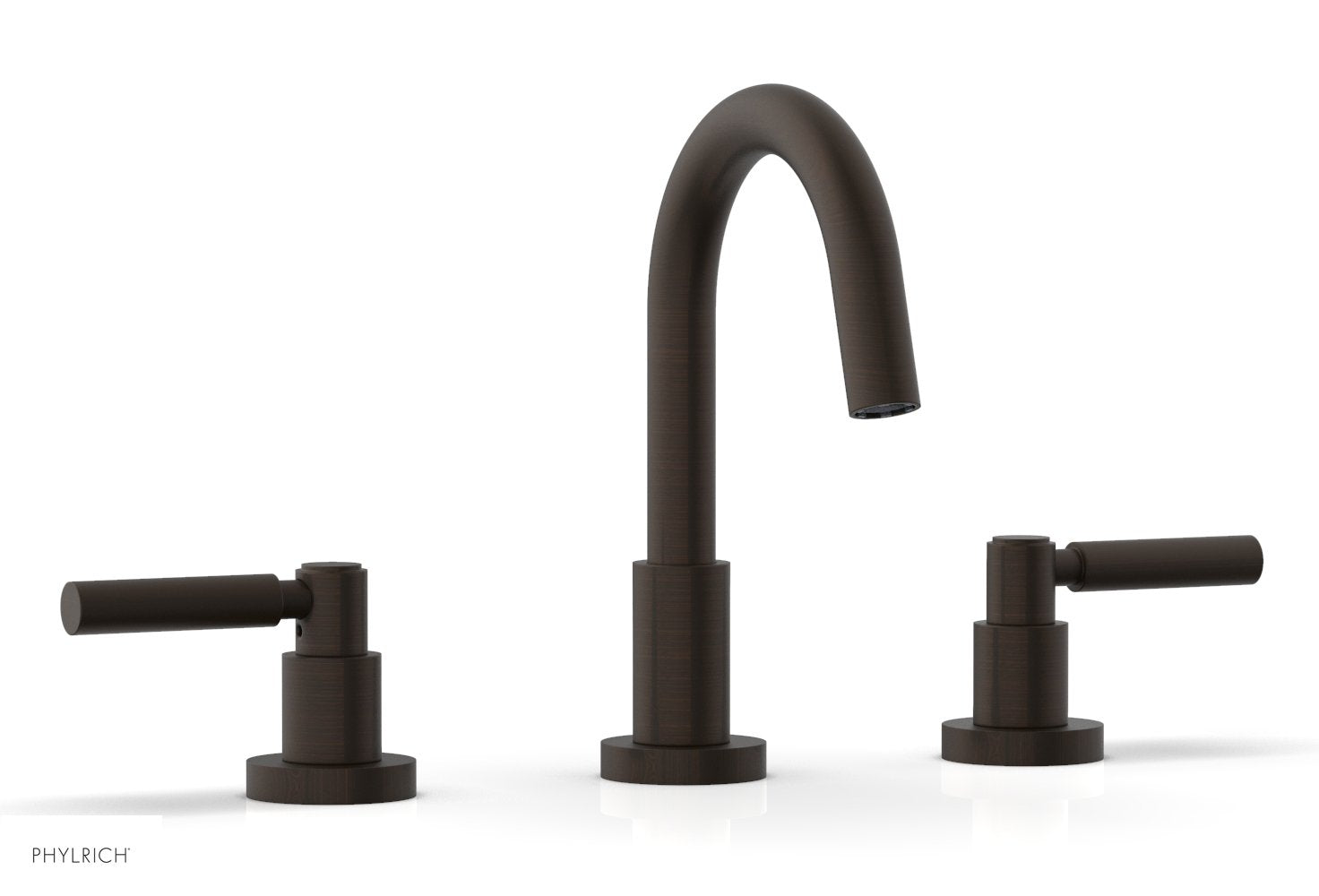 Phylrich BASIC Widespread Faucet, 8 1/2" High Spout, Lever Handles by Phylrich