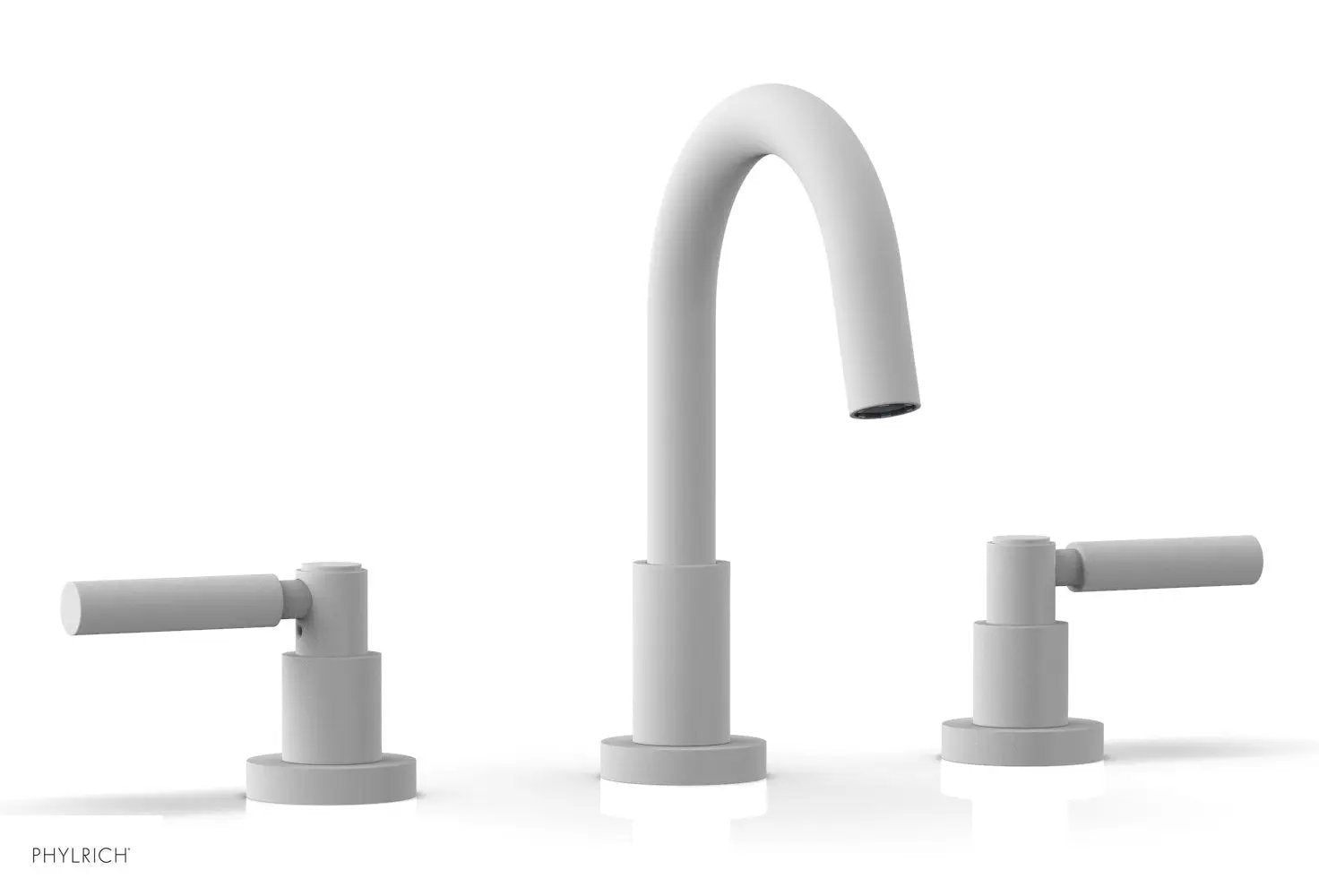 Phylrich BASIC Widespread Faucet, 8 1/2" High Spout, Lever Handles by Phylrich