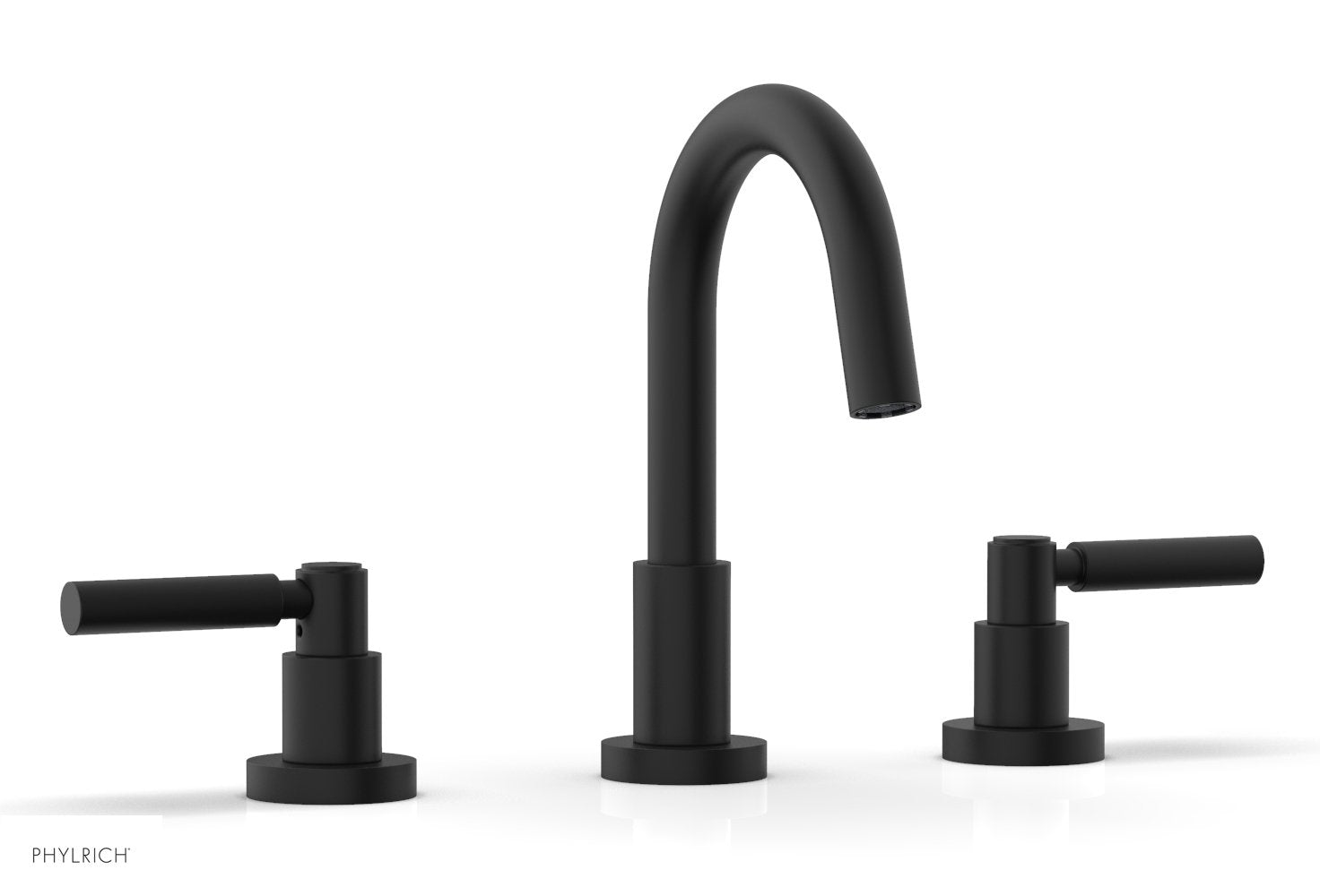 Phylrich BASIC Widespread Faucet, 8 1/2" High Spout, Lever Handles