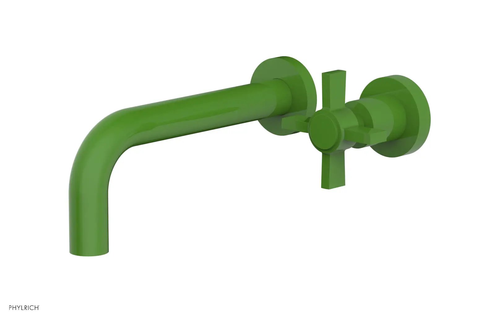 Phylrich BASIC Single Handle Wall Lavatory Set - Cross Handle by Phylrich