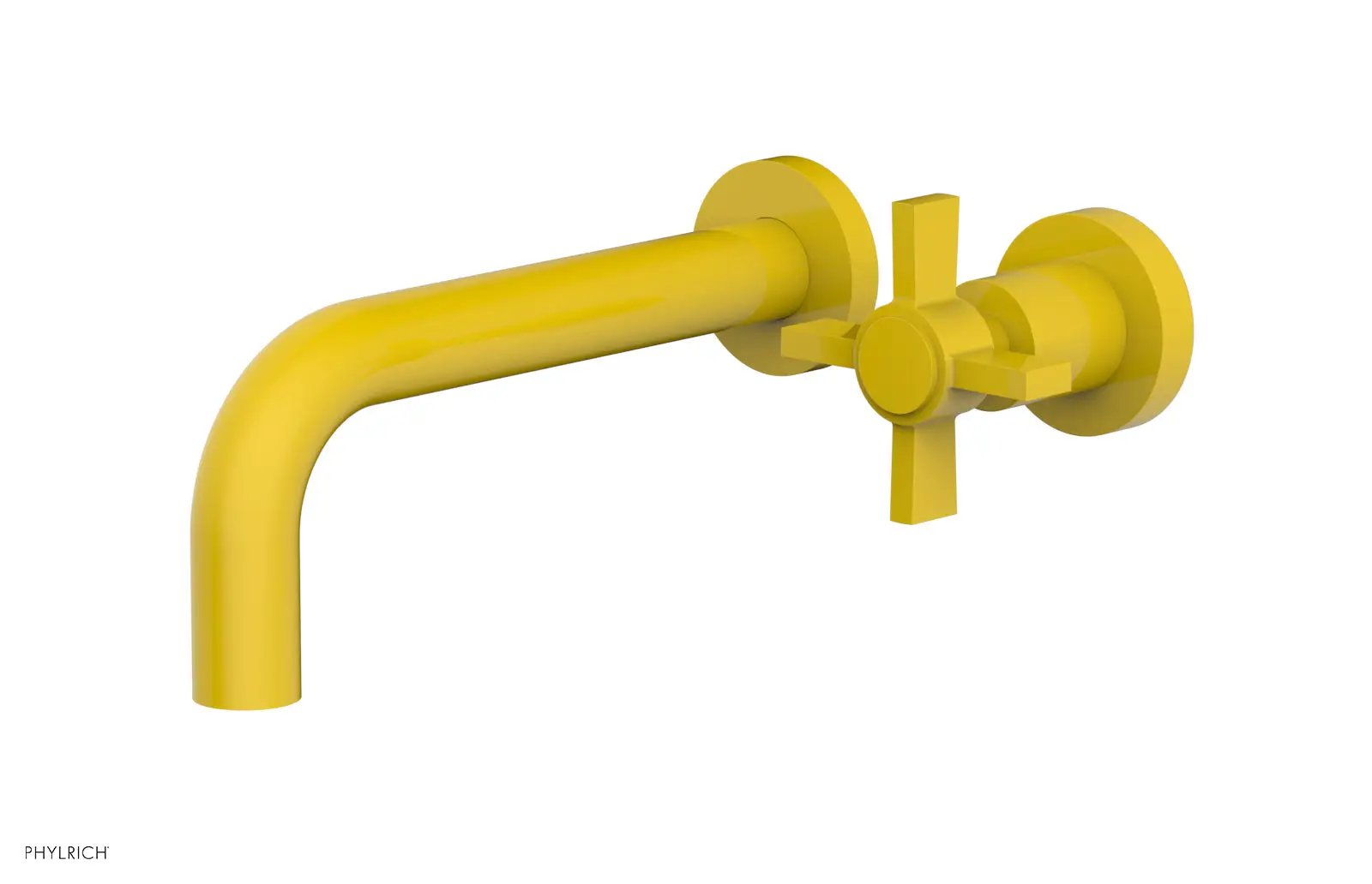 Phylrich BASIC Single Handle Wall Lavatory Set - Cross Handle by Phylrich