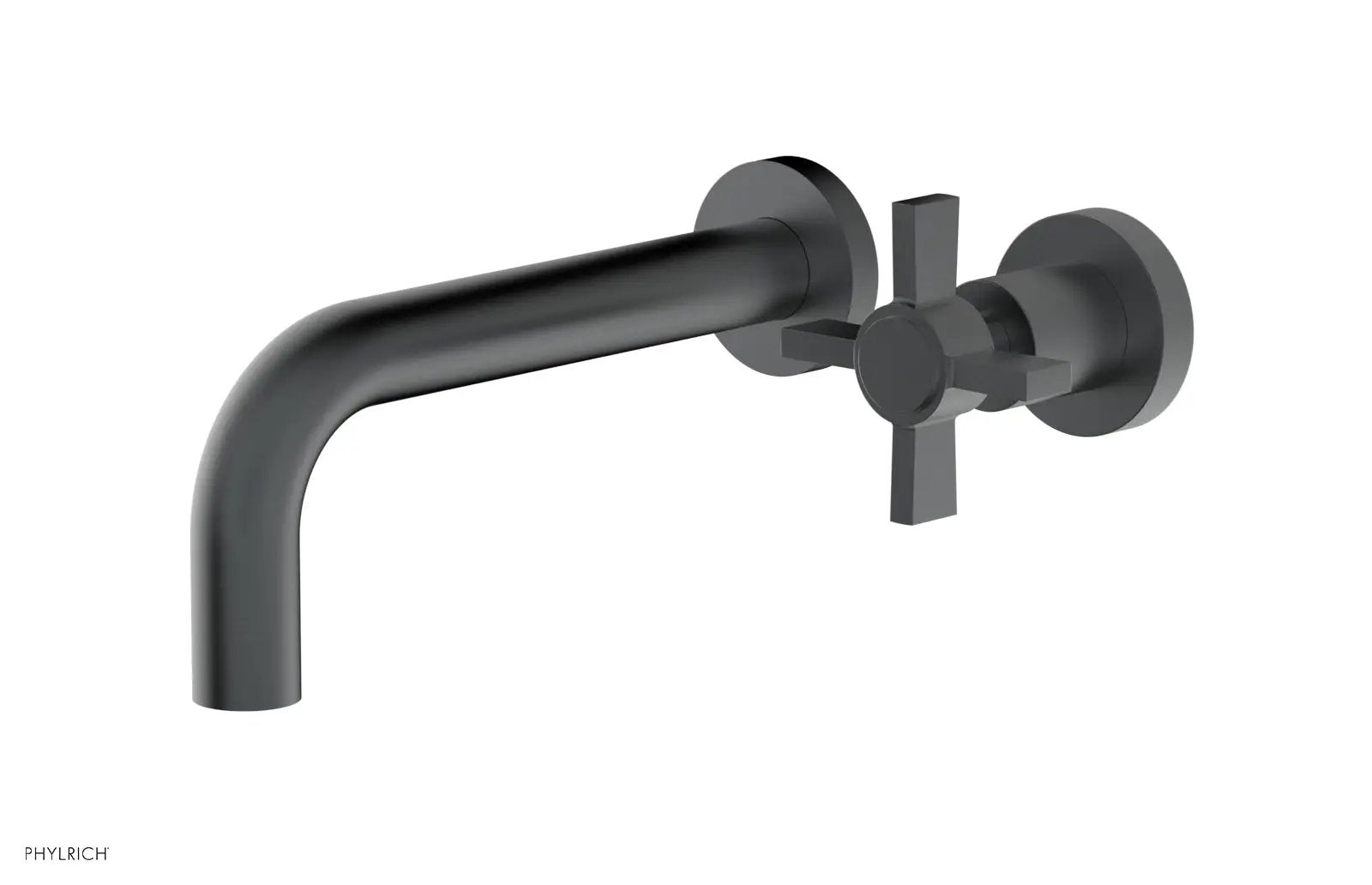 Phylrich BASIC Single Handle Wall Lavatory Set - Cross Handle by Phylrich