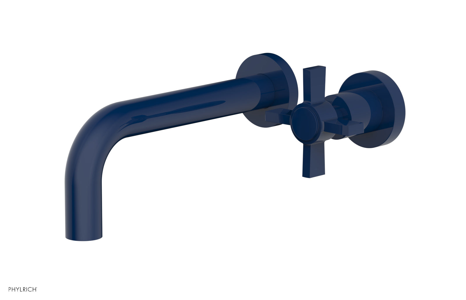Phylrich BASIC Single Handle Wall Lavatory Set - Cross Handle by Phylrich
