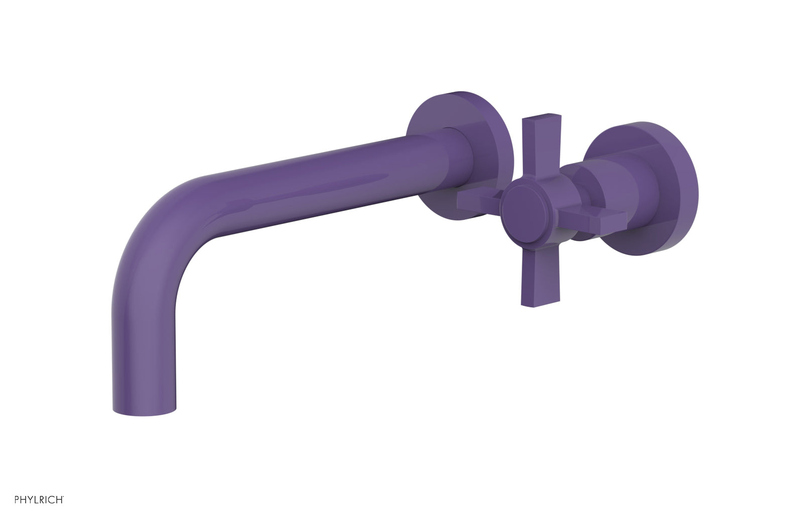Phylrich BASIC Single Handle Wall Lavatory Set - Cross Handle by Phylrich