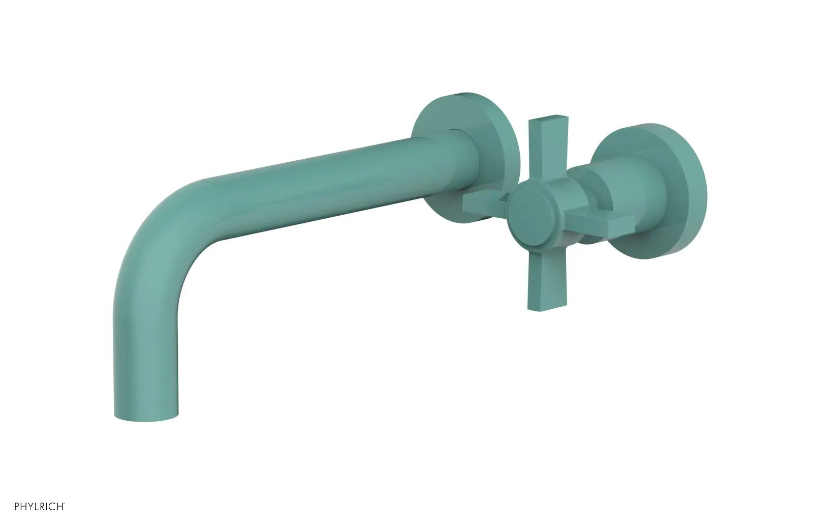 Phylrich BASIC Single Handle Wall Lavatory Set - Cross Handle by Phylrich