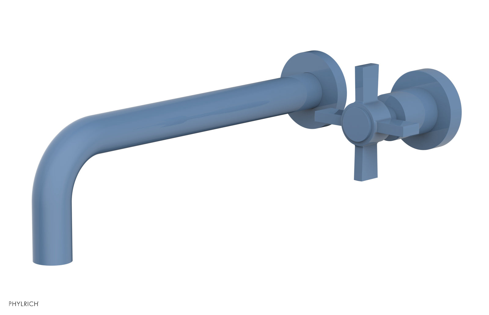 Phylrich BASIC 10" Single Handle Wall Lavatory Set - Cross Handle by Phylrich