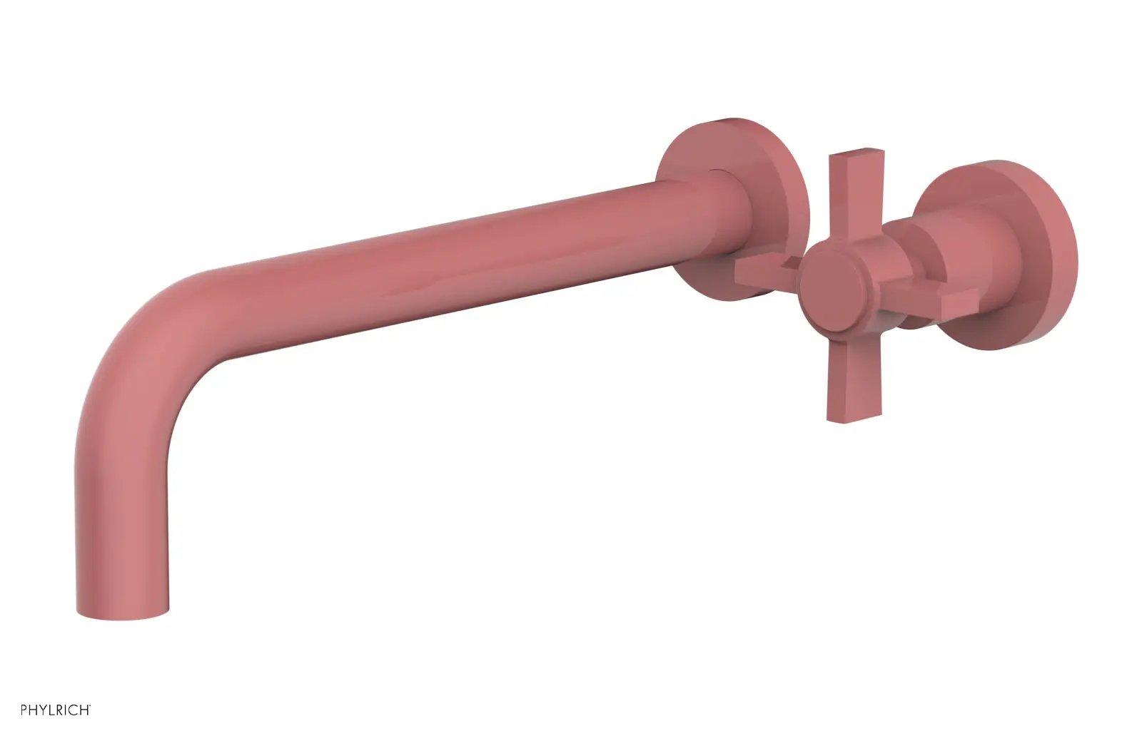 Phylrich BASIC 10" Single Handle Wall Lavatory Set - Cross Handle by Phylrich