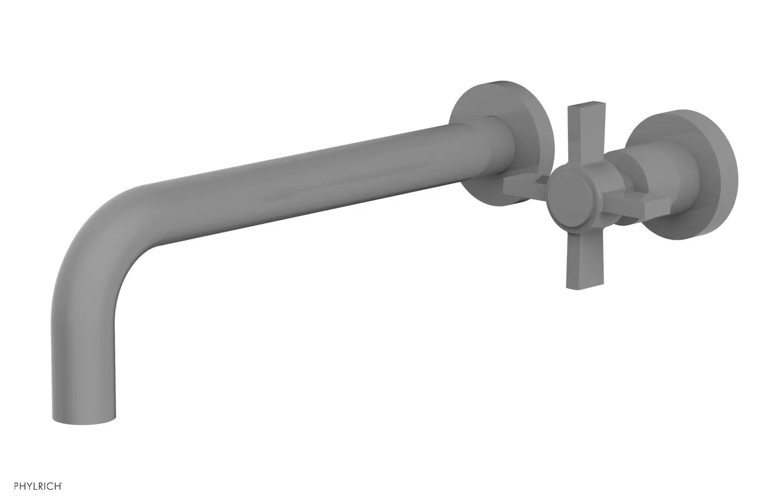 Phylrich BASIC 10" Single Handle Wall Lavatory Set - Cross Handle by Phylrich