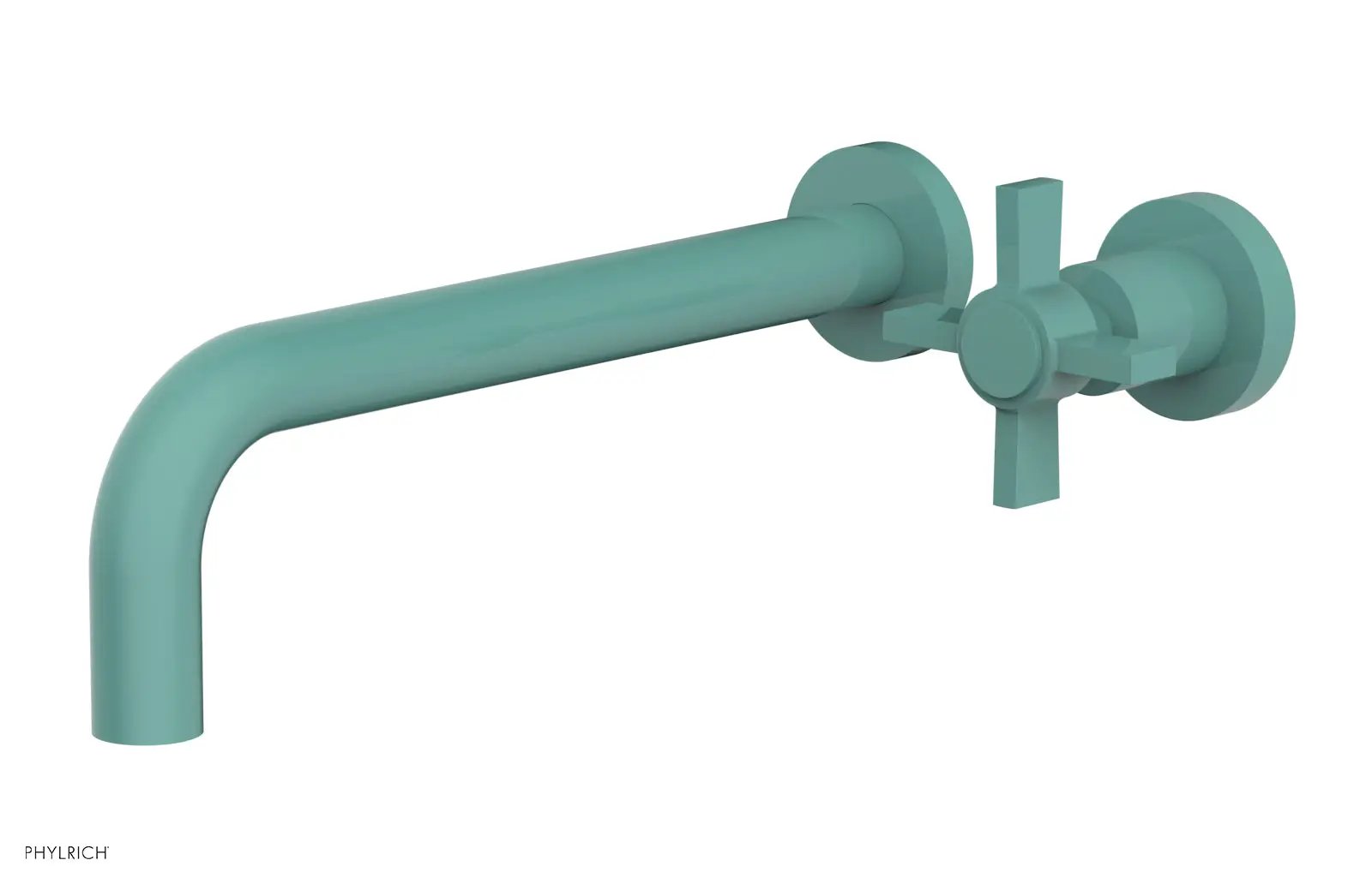 Phylrich BASIC 10" Single Handle Wall Lavatory Set - Cross Handle by Phylrich