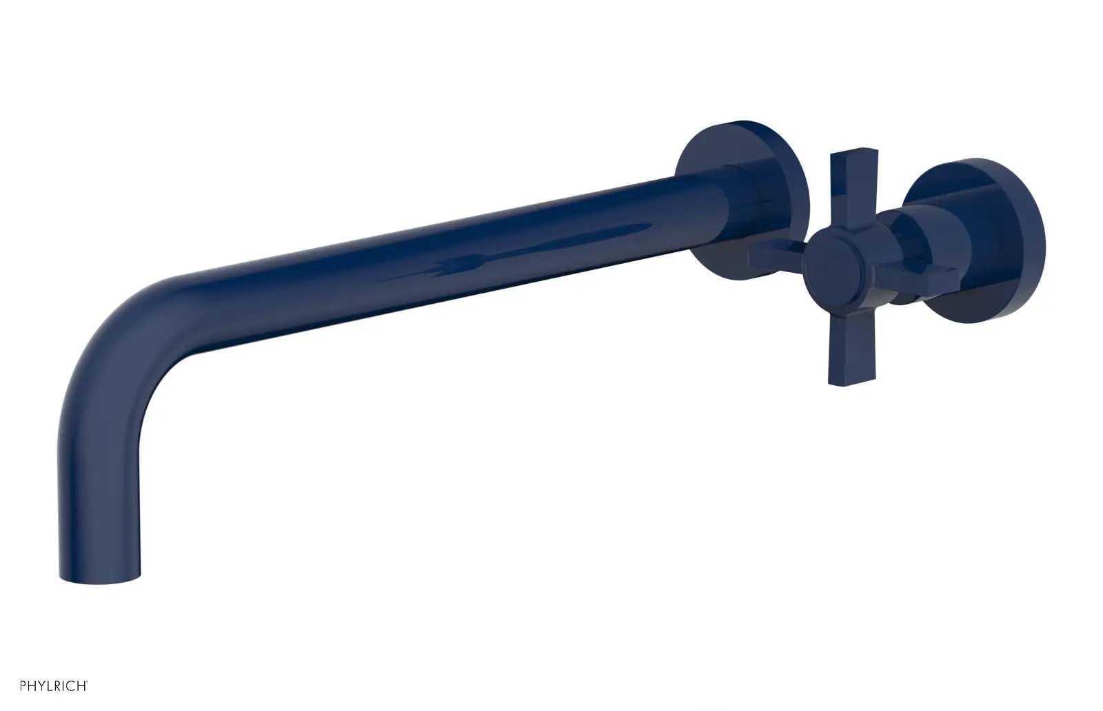 Phylrich BASIC 12" Single Handle Wall Lavatory Set - Cross Handle by Phylrich