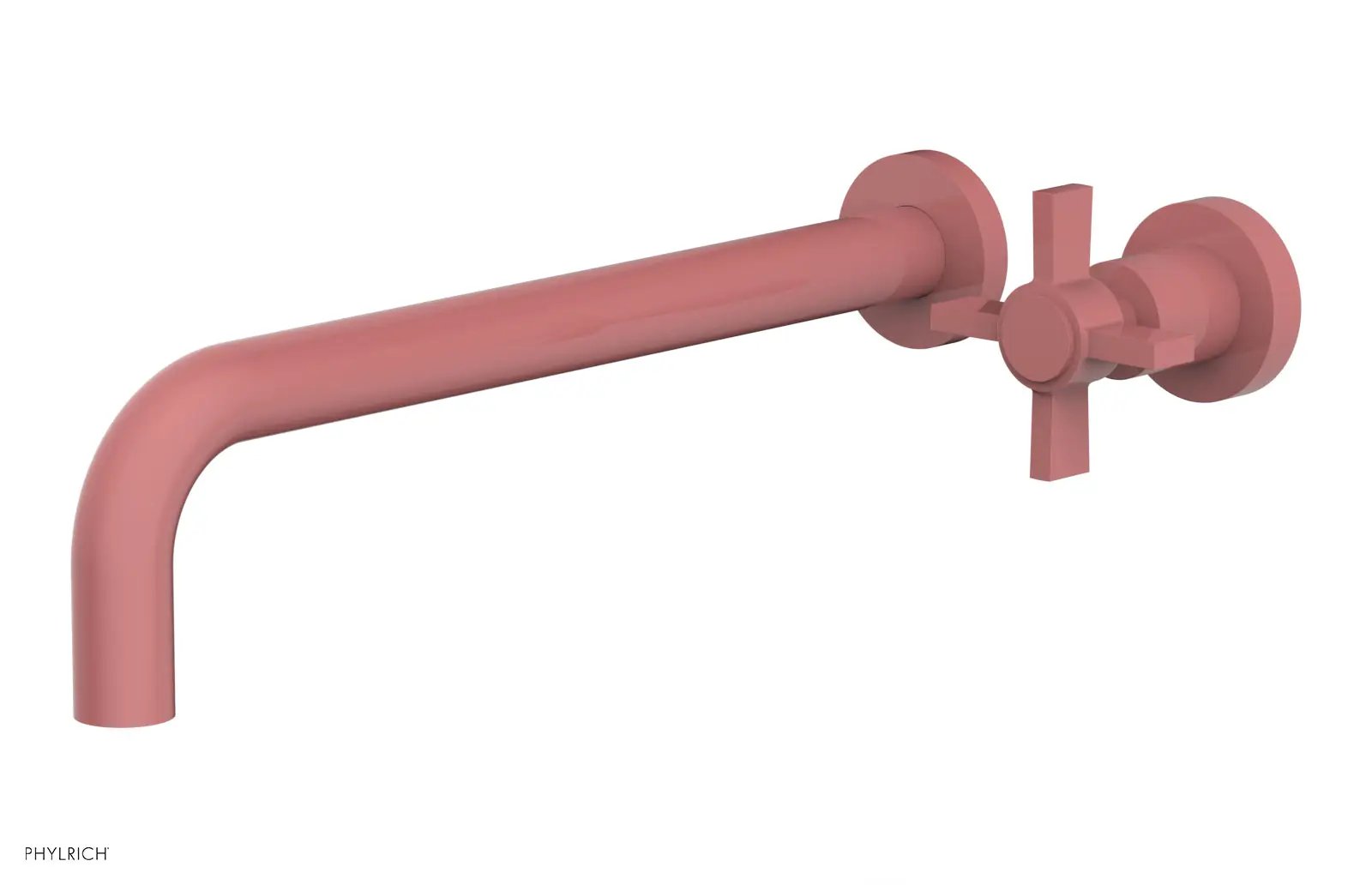 Phylrich BASIC 12" Single Handle Wall Lavatory Set - Cross Handle by Phylrich