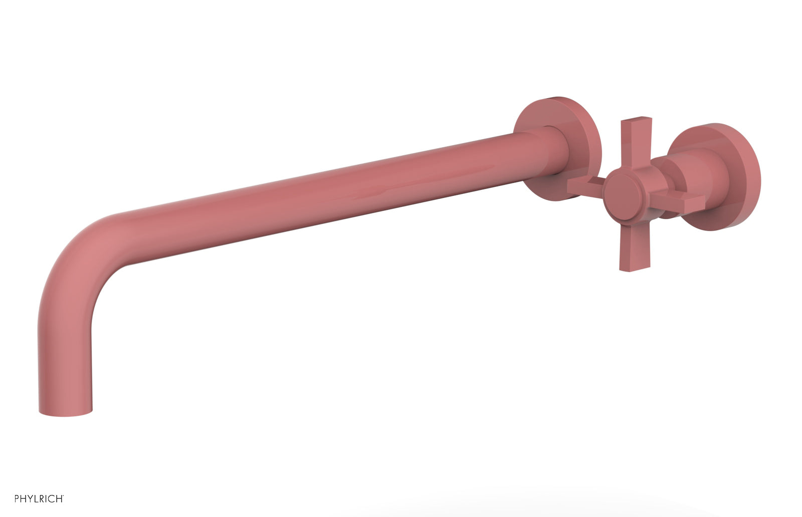 Phylrich BASIC 14" Single Handle Wall Lavatory Set - Cross Handle by Phylrich