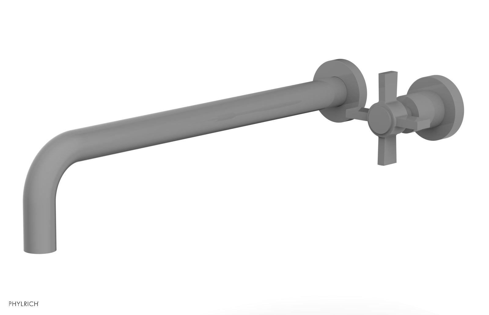 Phylrich BASIC 14" Single Handle Wall Lavatory Set - Cross Handle by Phylrich