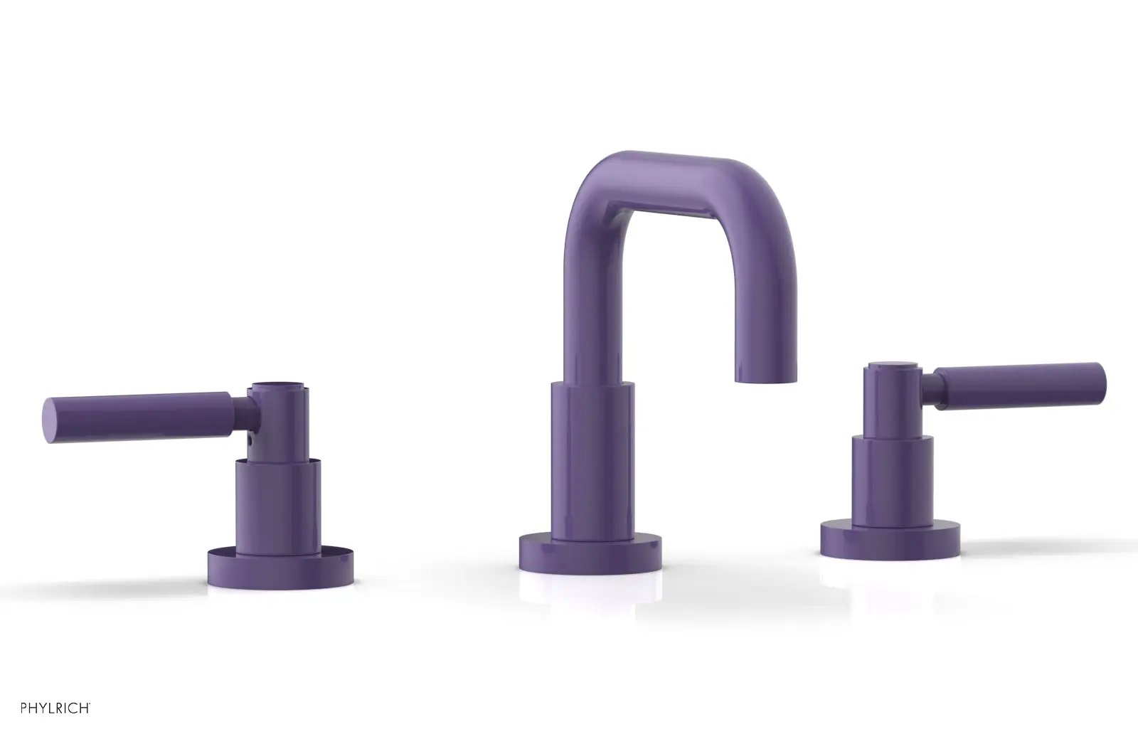 Phylrich BASIC Widespread Faucet, 6 3/8" High Spout, Lever Handles by Phylrich