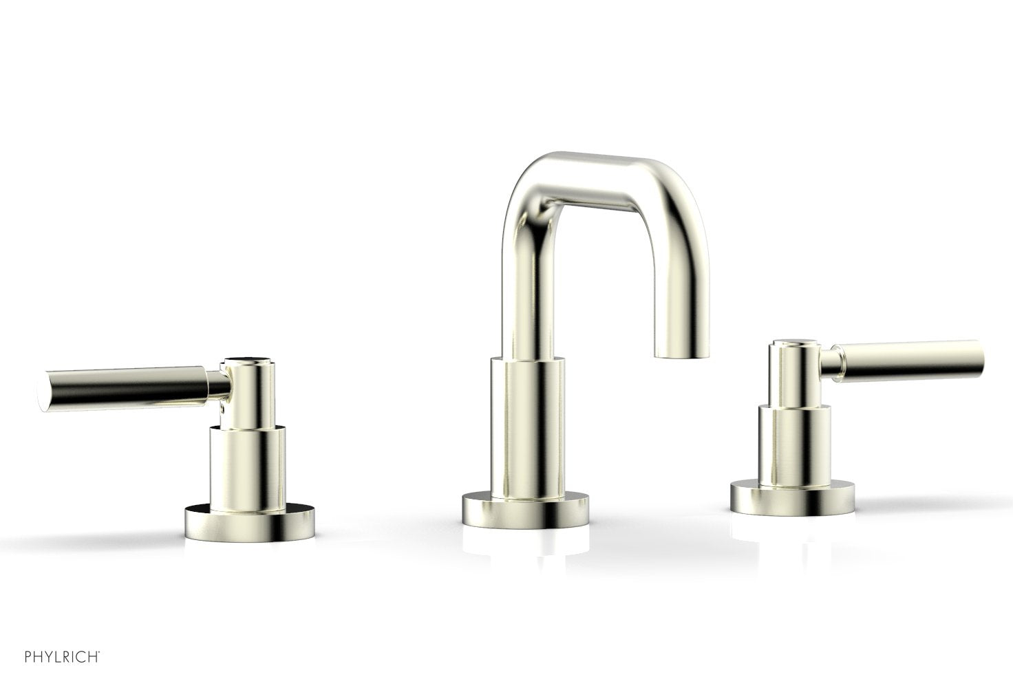 Phylrich BASIC Widespread Faucet, 6 3/8" High Spout, Lever Handles by Phylrich