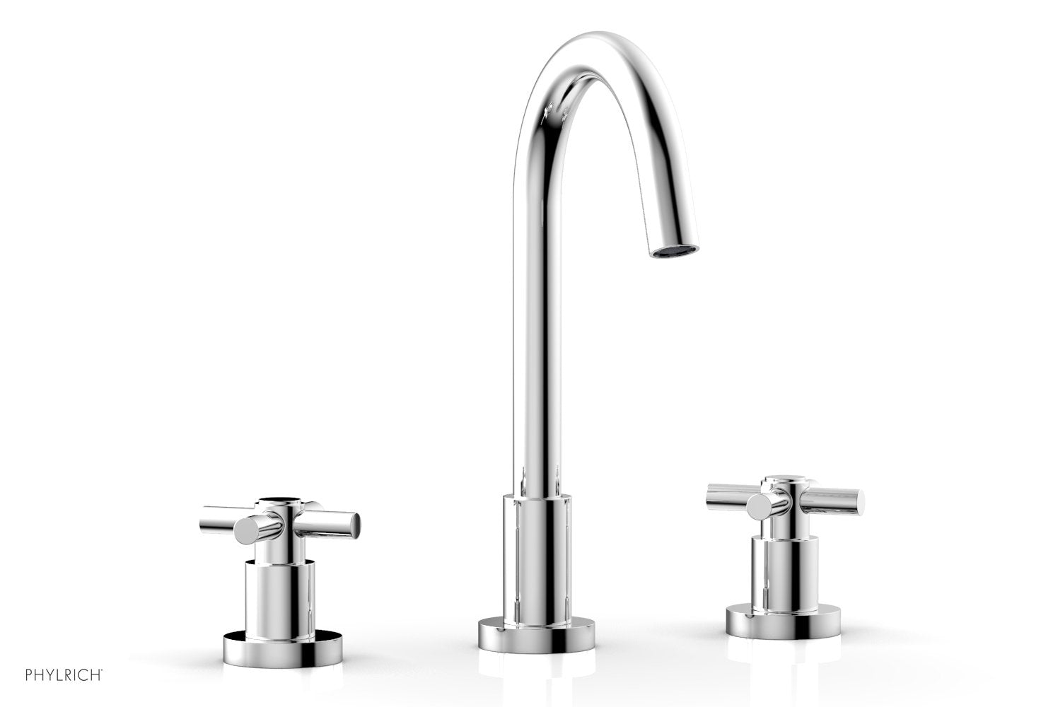 polished chrome faucet