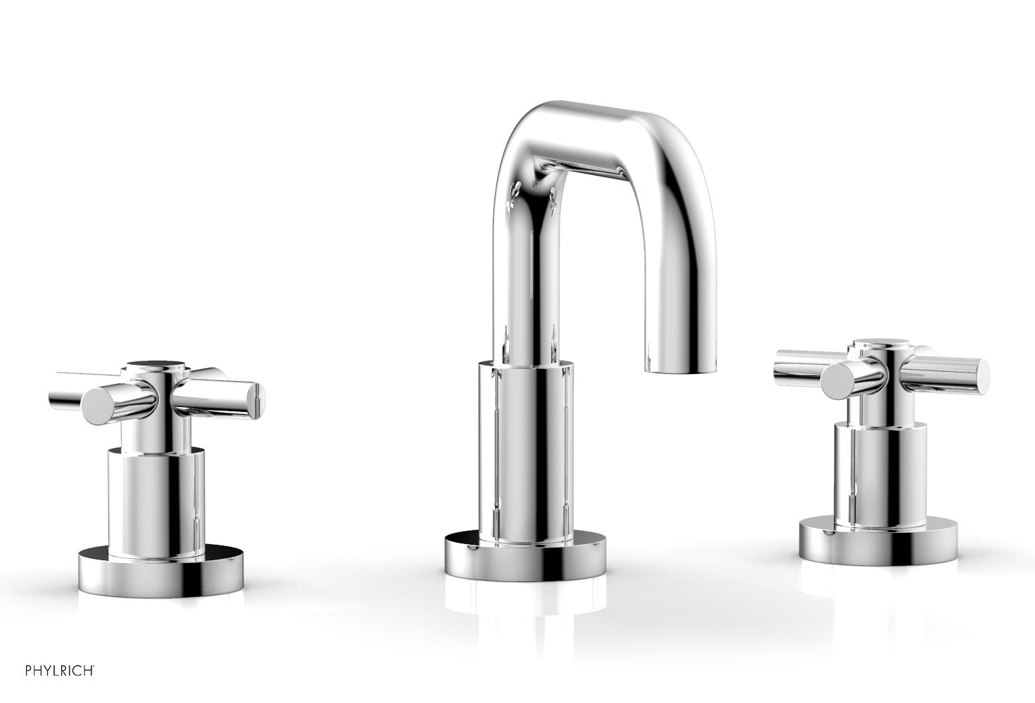 polished chrome faucet