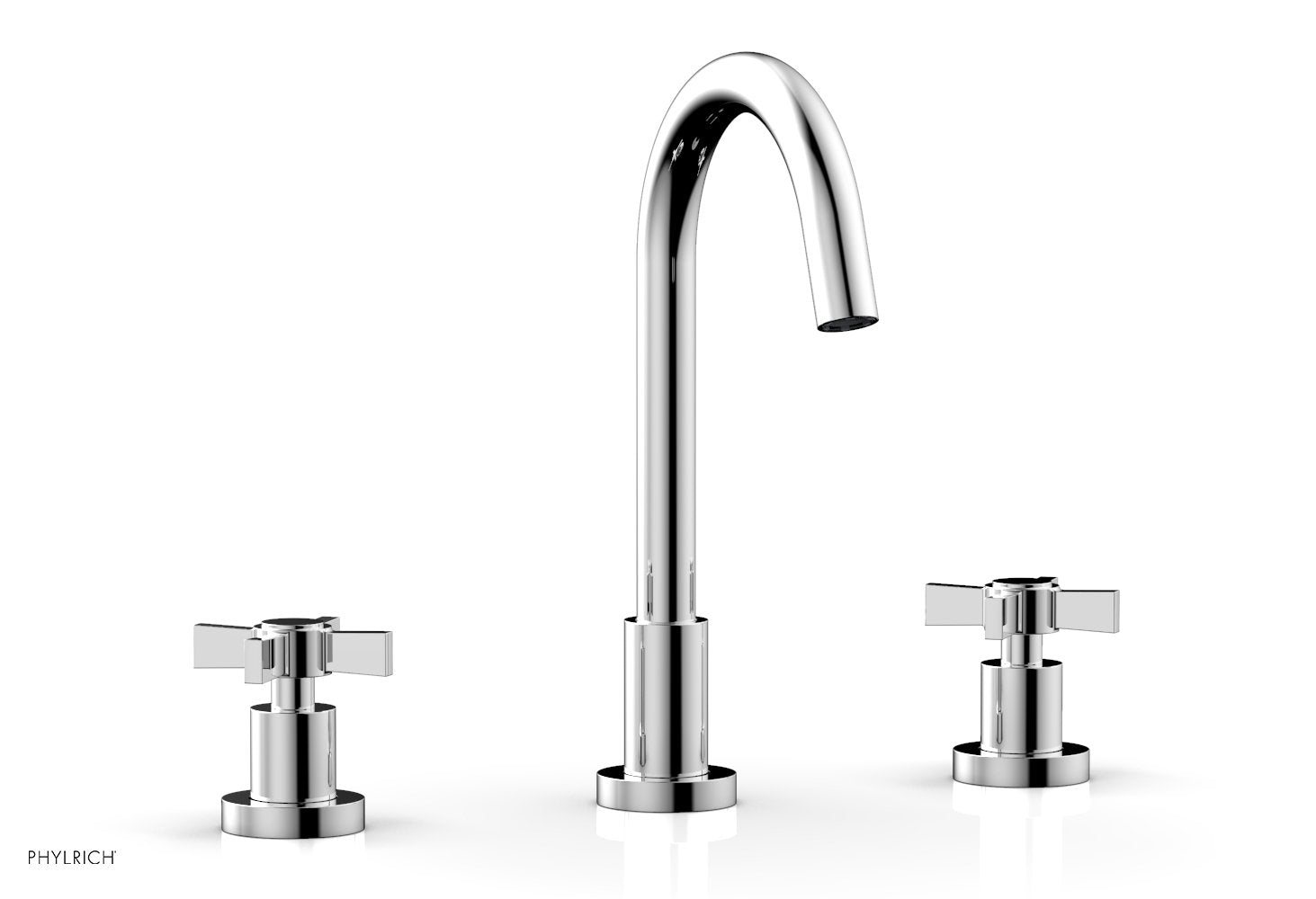 polished chrome faucet