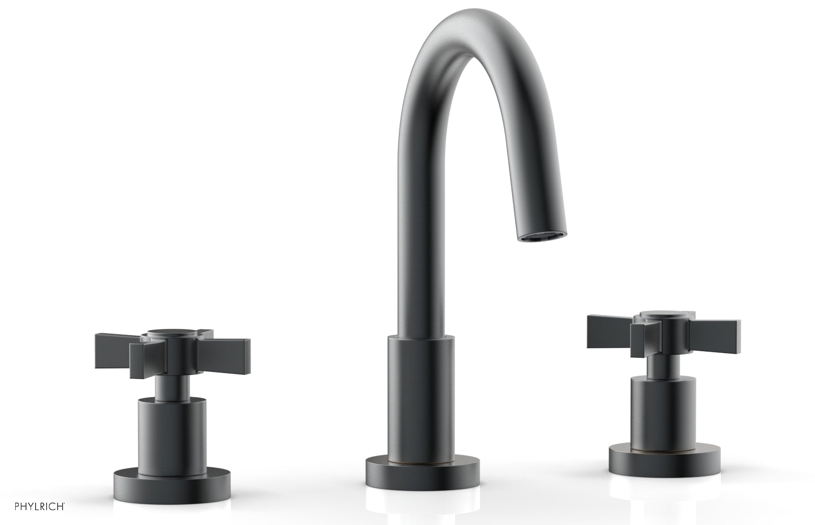 Phylrich BASIC Widespread Faucet, 8 1/2" High Spout, Blade Cross Handles by Phylrich