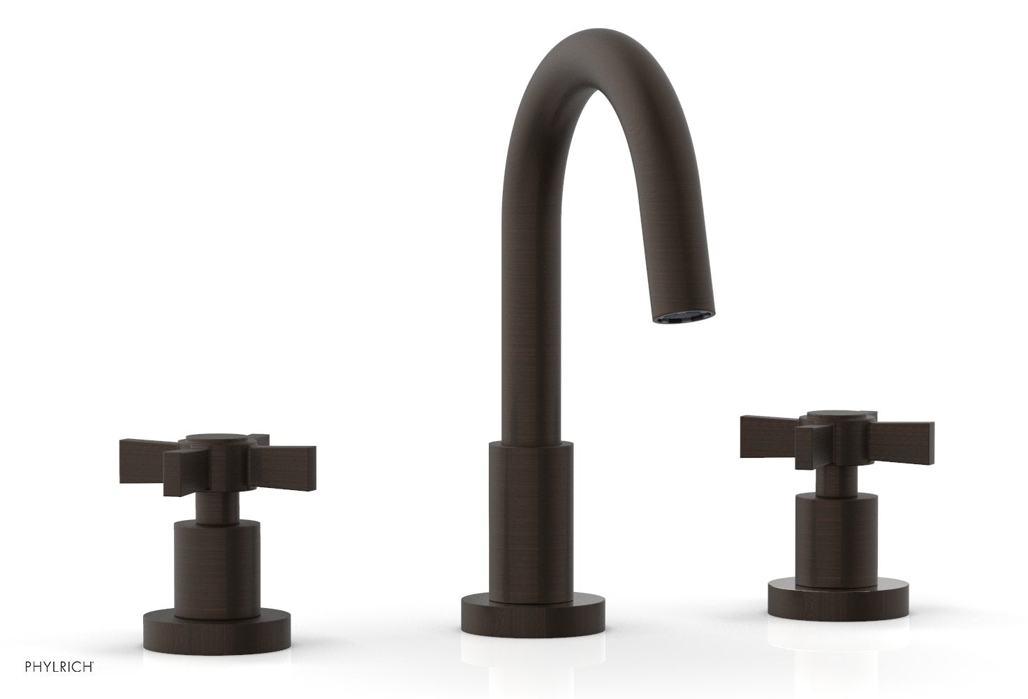 Phylrich BASIC Widespread Faucet, 8 1/2" High Spout, Blade Cross Handles by Phylrich