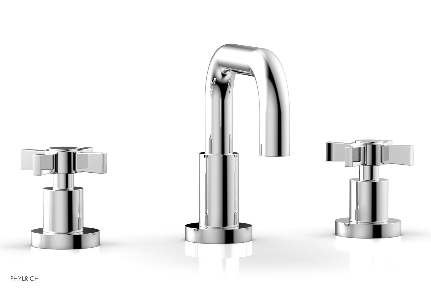 polished chrome faucet