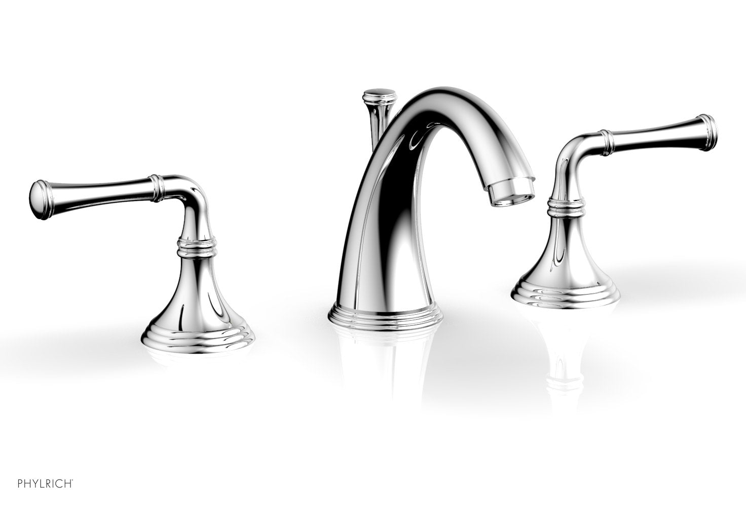 polished chrome faucet
