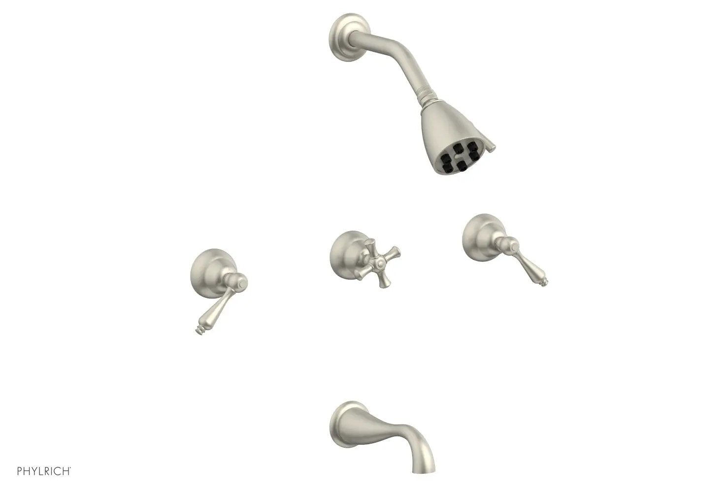 Phylrich REVERE & SAVANNAH Three Handle Tub and Shower Set by Phylrich
