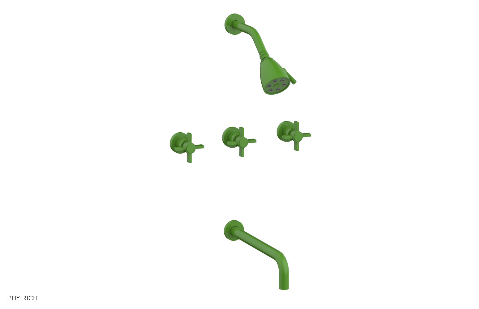 Phylrich BASIC Pressure Balance Tub and Shower Set - 12" Spout